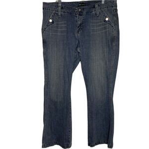 Levi's Jeans Women’s 17M Blue Bootcut Denim Night Blues Vintage 90s Embellished